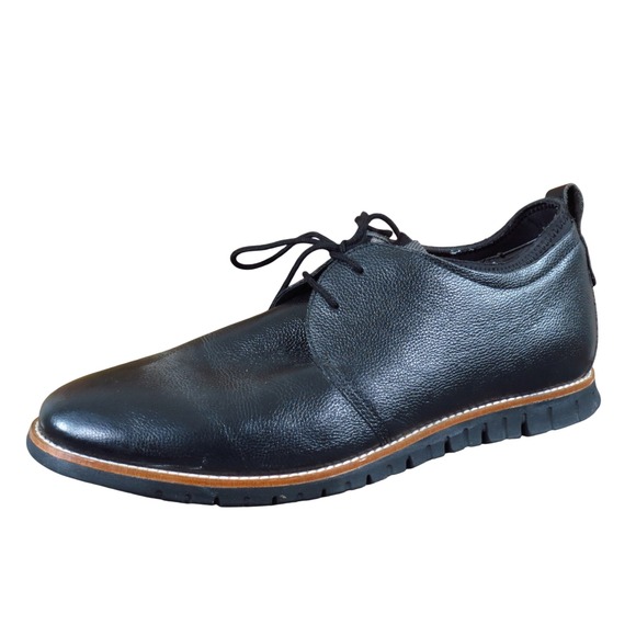 Hush Puppies Other - Hush Puppies Bennett PT Mens Oxford Shoe Size 12 Business‎ Casual Black Leather